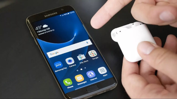 AirPods.Samsung AirPods к Android