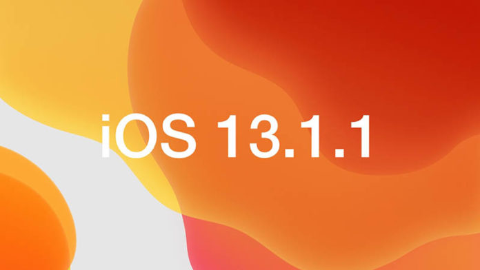 iOS-13-1-1 iOS 13.1.1 iPadOS 13.1.1
