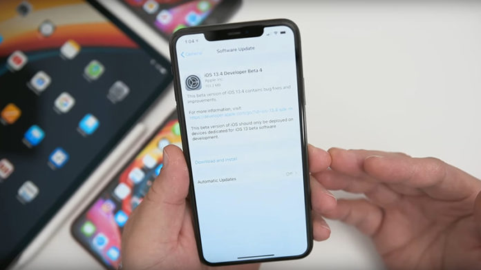 iOS_13.4_beta_4 iOS 13.4 beta 4