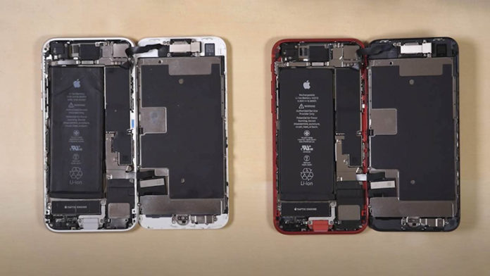 iphone-8-vs-iphone-se-2020 iPhone SE 2020 ремонтопригодность