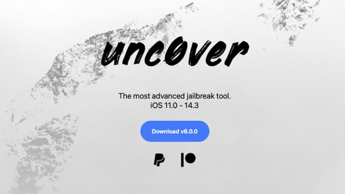 unc0ver-jailbreak-iOS-14.3 unc0ver v6.0.0 для iOS 14.3